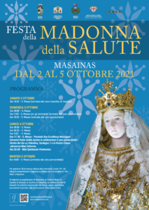 Programma 2021 della Festa della Madonna della Salute a Masainas